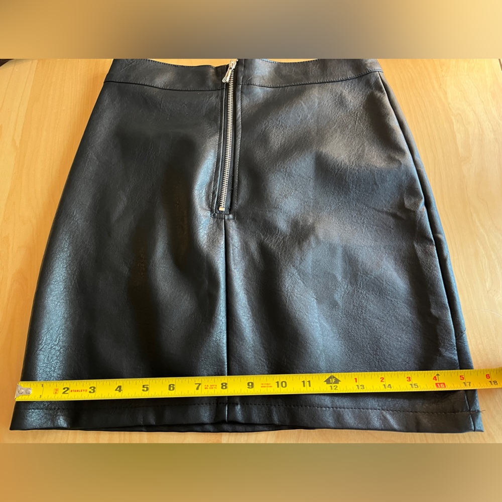 Zeagoo NWOT faux leather high waist pencil skirt size S - Picture 2 of 9